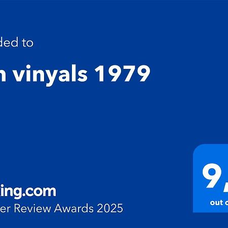 Can Vinyals 1979 La Pobla de Cérvoles Kültér fotó